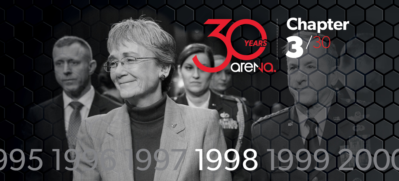 Arena's paid political advertising was instrumental in Heather Wilson's 1998 special election win