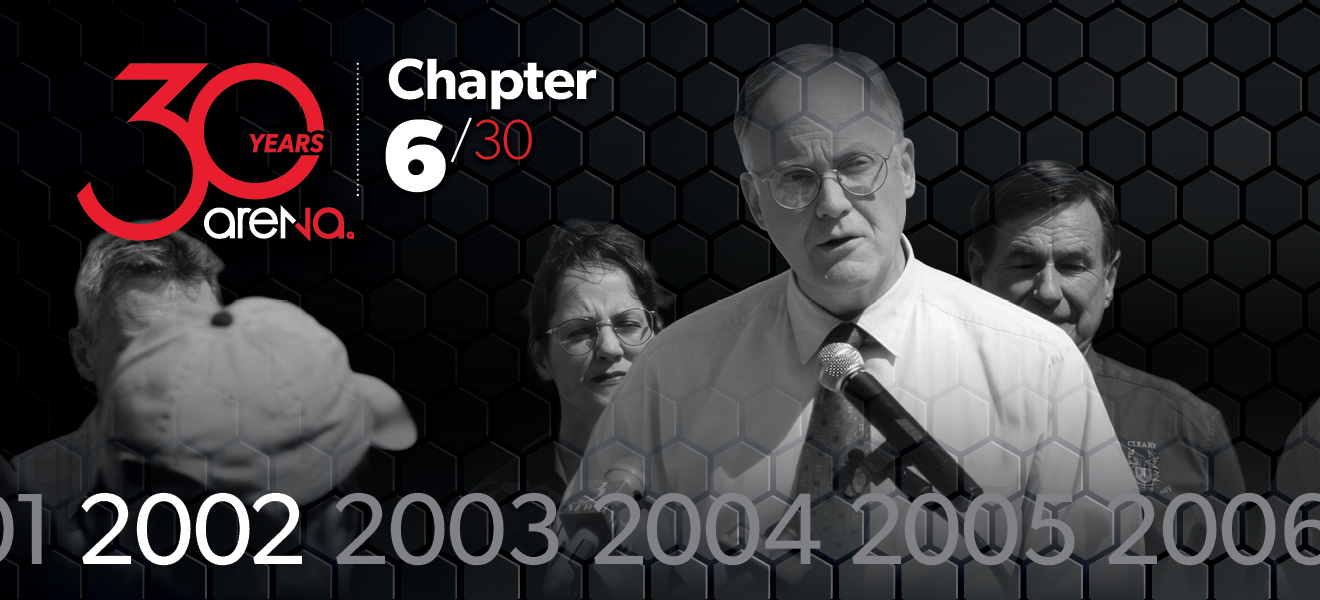 In 2002, political consulting firm Arena helped Jim Douglas win the governorship in deep-blue Vermont