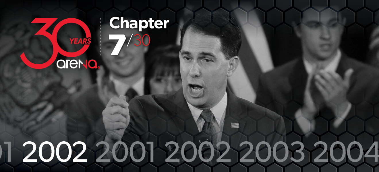 The political advertising agency, Arena, helped Scott Walker shape the message and voter contact strategy that powered his breakthrough wins.jpg
