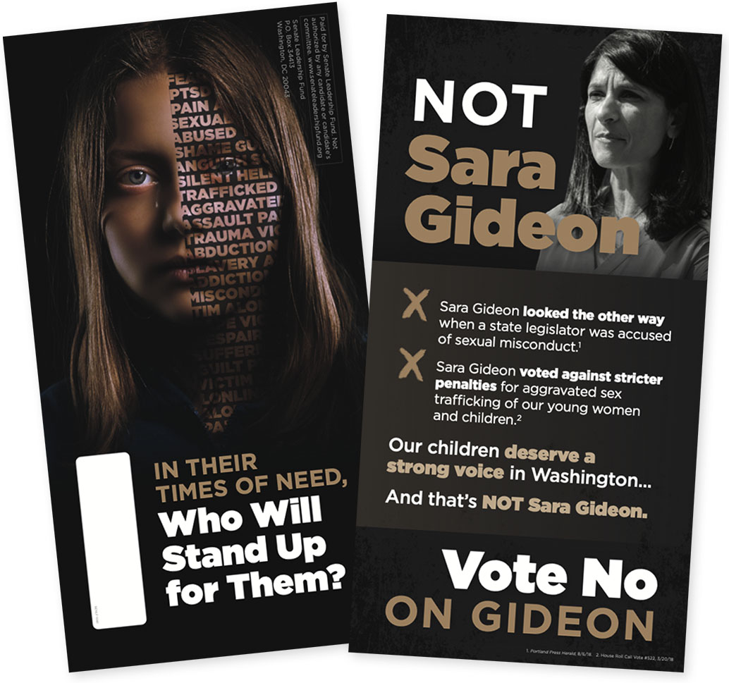 In 2020, the Republican Political Consulting firm, Arena, helped defend incumbent Senator Susan Collins, against a well-funded Democrat Sarah Gideon
